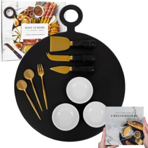 10 Piece Cheese and Charcuterie Board Set
