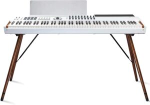 88-key Weighted Keyboard Controller with Wooden Legs
