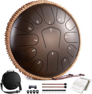 Hand Drum with Travel Bag and Mallets