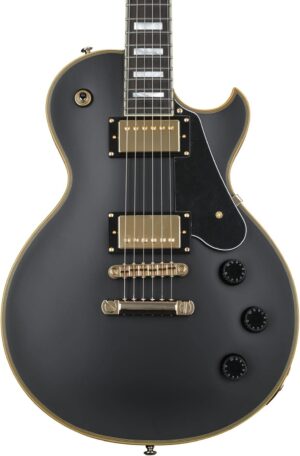 Schecter Solo-II Custom Electric Guitar - Aged Black Satin