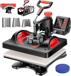 8 in 1 Sublimation Printing and Heat Press Transfer Machine