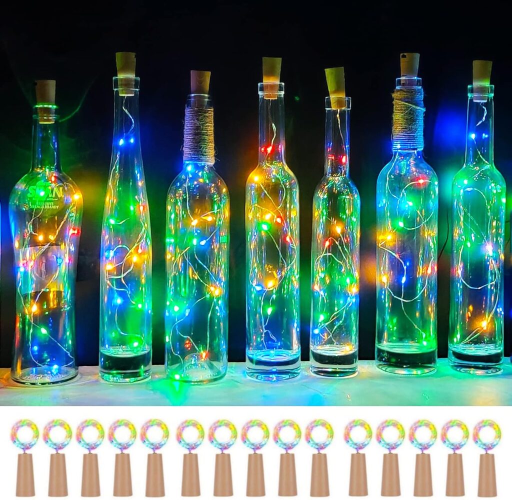 Wine Bottle Cork Lights
